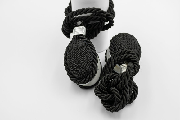 Магнит для штор Джут 8492 черный