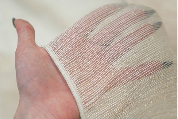 Тюль лен с люрексом Nola TLL-8642