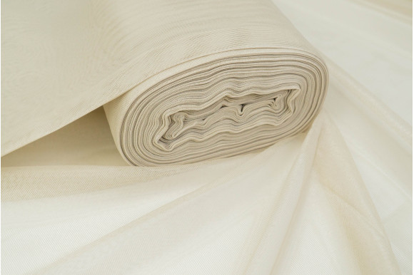 Тюль сетка Viola TSV-8683 8005 f7 золотисто-бежевая