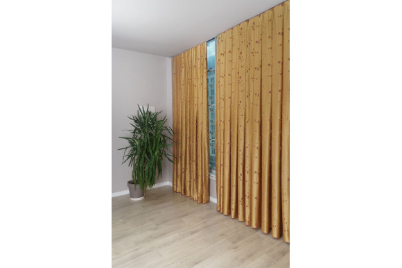 Шторы софт с узором Hala SSH-1364 отрез 4,15 метра