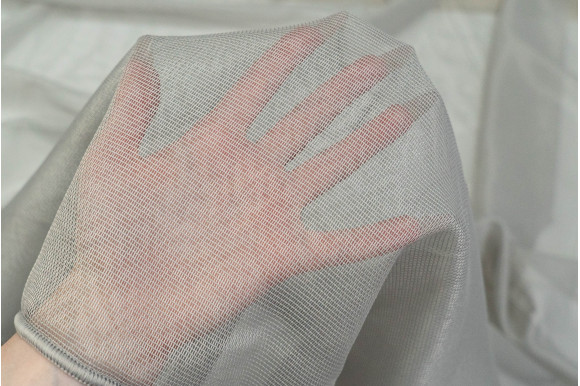 Тюль сітка Viola TSV-8765 8005 b6 сіра