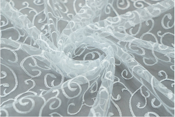 Тюль органза с вышивкой Belle OV-8773