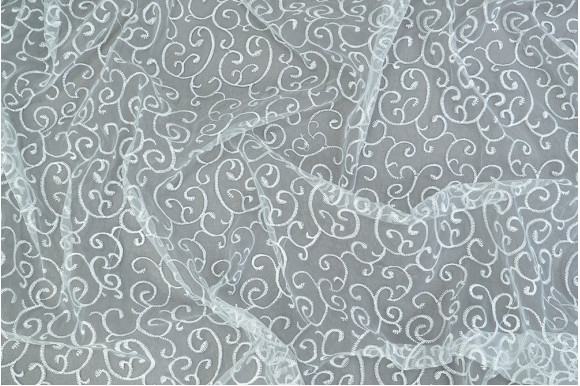 Тюль органза с вышивкой Belle OV-8773