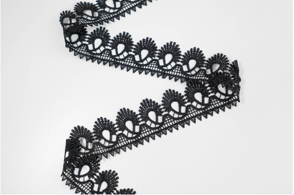 Кружево черное KTD-8780