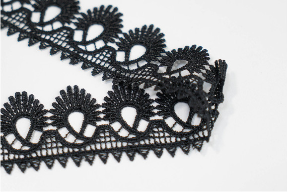 Кружево черное KTD-8780