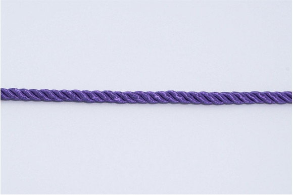 Шнур декоративний фіолетовий 5 мм