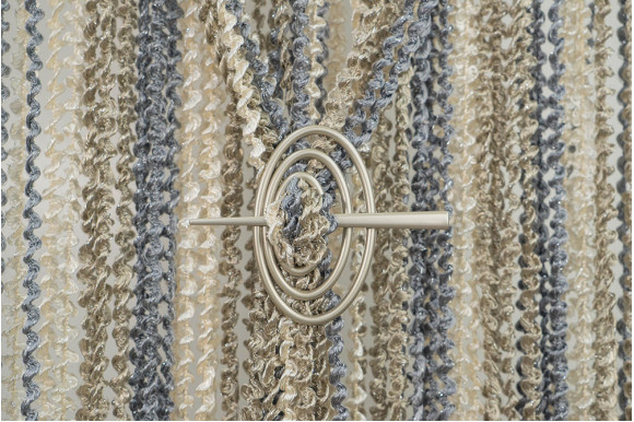 Штори-нитки веселка спіраль з люрексом SNC-8869 Штори-нитки веселка спіраль з люрексом SNC-8869