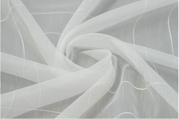 Тюль мікросітка льон бамбук Anita TSL-8887