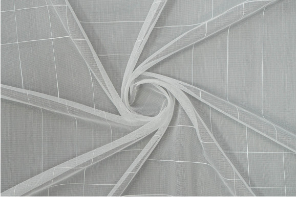 Тюль мікросітка льон бамбук Anita TSL-8887