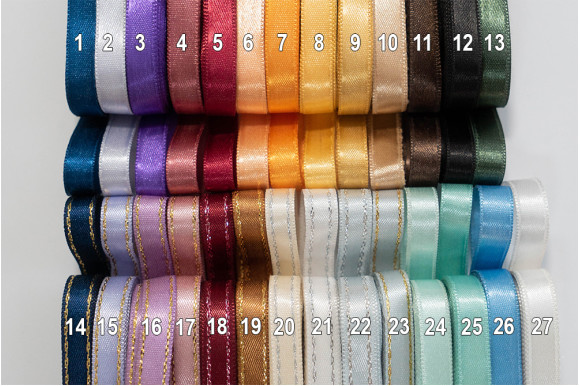 Стрічка атласна LA-8925 1см/10м