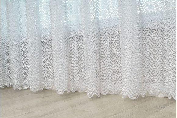 Тюль фатин Angela TFV-750 отрез 4,8 метра