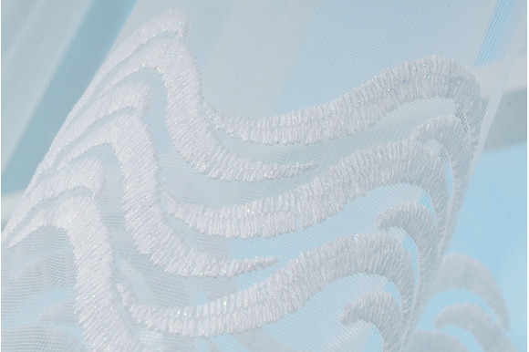 Тюль фатин Angela TFV-750 отрез 4,8 метра