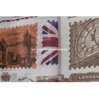 Тюль под лен London К-059 отрез 4,2 метра