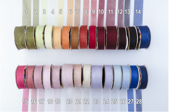 Стрічка органза LO-8952 25м