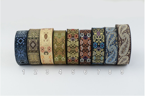 Тесьма декоративная TD-8955 2,5см/10м