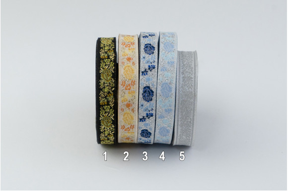 Тесьма декоративная TD-8959 1см/10м