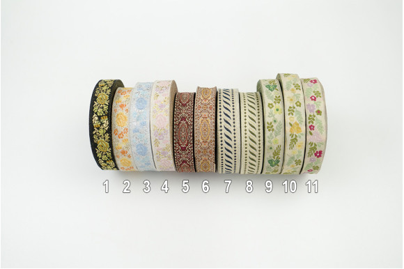 Тесьма декоративная TD-8961 1.5см/10м