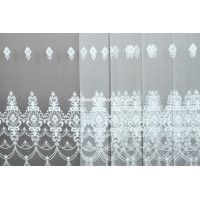 Тюль фатин з візерунком Mondeo TFU-1008 відріз 3,45 метра