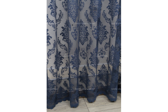 Тюль жаккард корона Woska D-24-29 отрез 3,7 метра