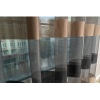 Тюль лен-фатин Ohara 5409 отрез 3 метра