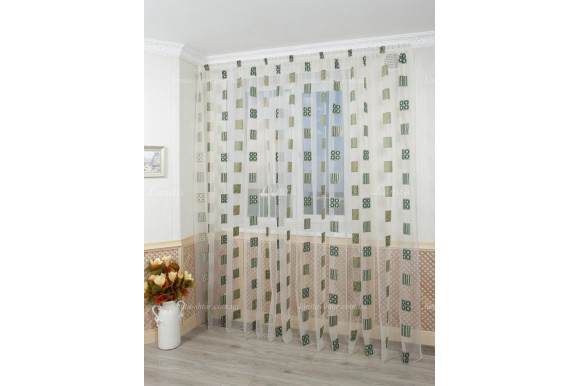 Тюль органза Mexx TOG2-7739 отрез 4,7 метра