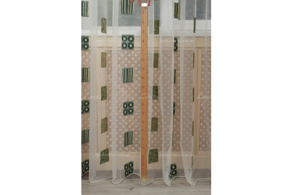 Тюль органза Mexx TOG2-7739 отрез 4,7 метра