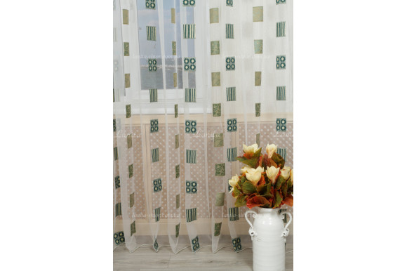 Тюль органза Mexx TOG2-7739 отрез 4,7 метра