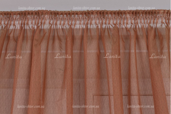 Тюль вуаль Mexx THG-1413 отрез 5,5 метра