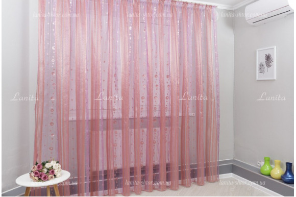 Тюль органза Mexx TOG-1416 отрез 4,0 метра