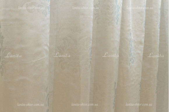 Тюль органза оттиск Mexx TOG-1418 отрез 3,7 метра