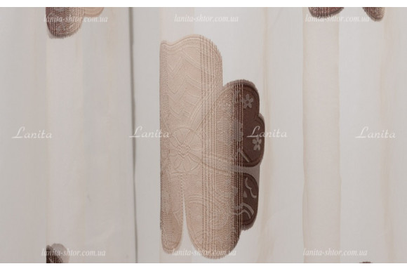 Тюль органза Mexx TOG3-1434 отрез 5,3 метра