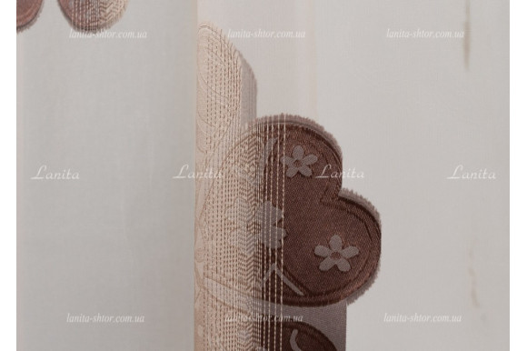 Тюль органза Mexx TOG3-1434 отрез 5,3 метра