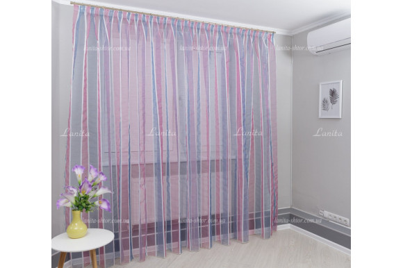 Тюль органза Mexx TOG-1439 отрез 4,0 метра