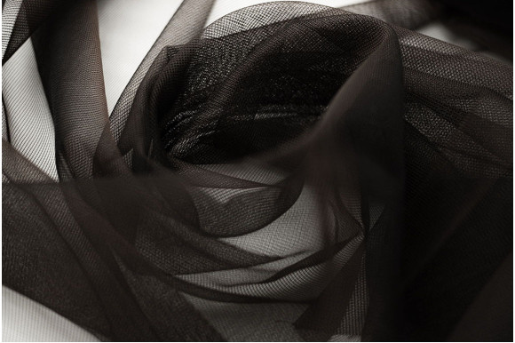 Тюль французький фатин Avensis TFS-9022 венге