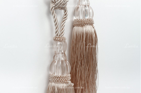 Кисти для штор KGS-9049 песочные