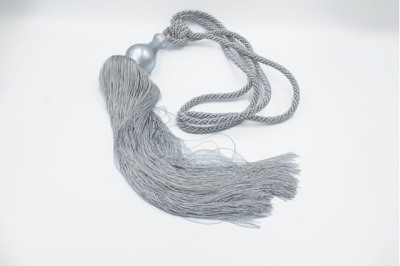 Китиці для штор KMS-9058 сріблясті