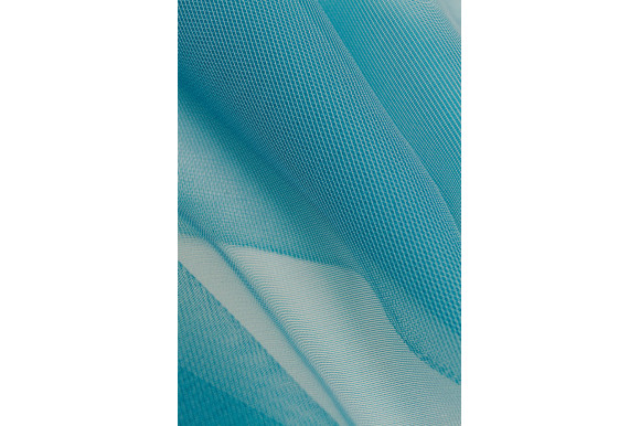 Тюль французький фатин Avensis TFS-9063 бірюзовий