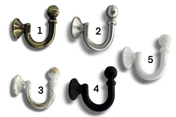 Гачки тримачі для штор DKK-9064