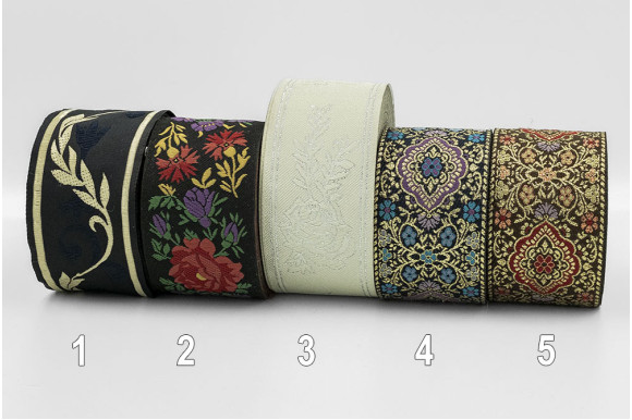 Тесьма декоративная TD-9071 5см/10м