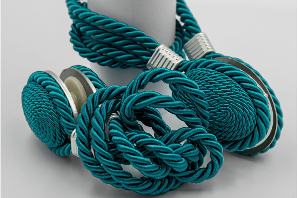 Магнит для штор Джут 9084 темно-бирюзовый Магнит для штор Джут 9084 темно-бирюзовый