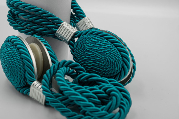 Магнит для штор Джут 9084 темно-бирюзовый Магнит для штор Джут 9084 темно-бирюзовый