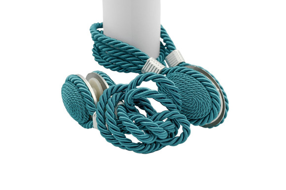 Магнит для штор Джут 9084 темно-бирюзовый Магнит для штор Джут 9084 темно-бирюзовый