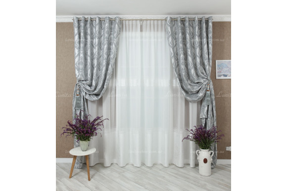 Готові штори гобелен Guess GS-9087 2,70м/2*2,0м