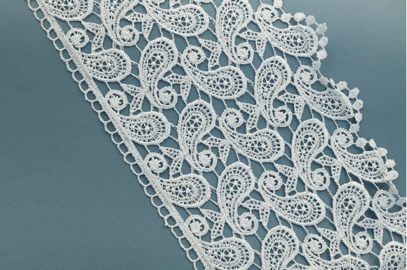 Кружево белое 20см/27м KTD-9111