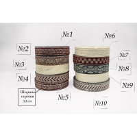 Тесьма декоративная TD-9113 3,5см/50м