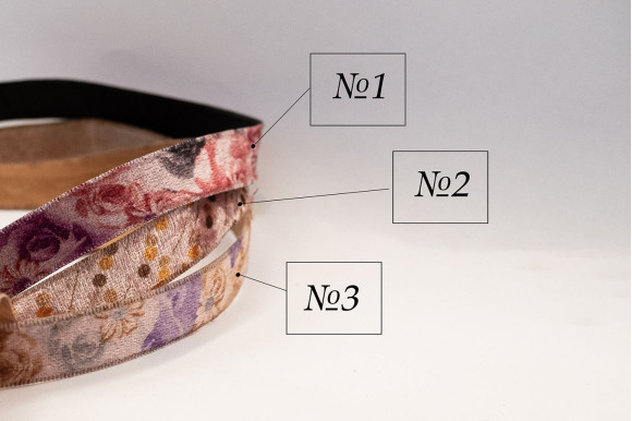 Тесьма декоративная бархатная TD-9118 1,5см/50м