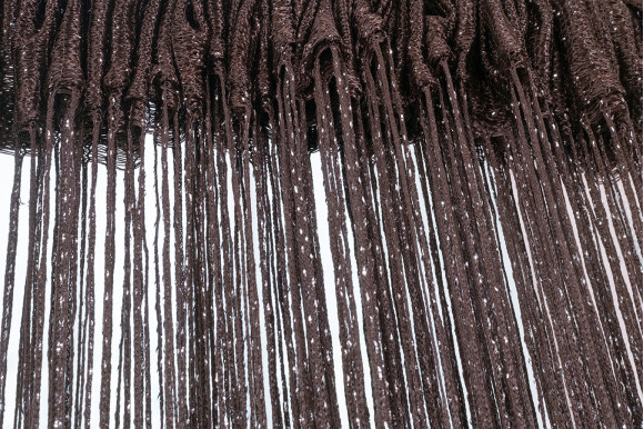 Шторы нити дождик шоколадные 204 SN-9134