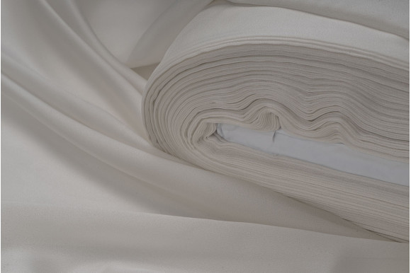 Тюль вуаль шовк Steffani TSV-9171 кремовий