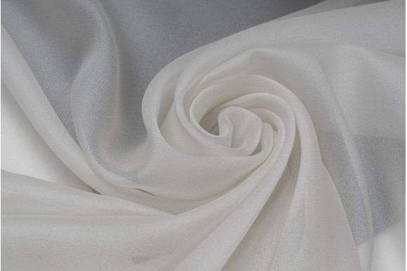 Тюль вуаль шовк Steffani TSV-9171 кремовий