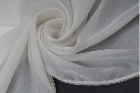 Тюль вуаль шовк Steffani TSV-9171 кремовий